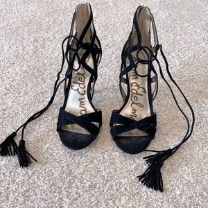Sam Edelman lace up heels